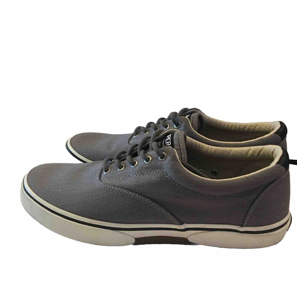 Sperry Topsider Men’s Gray Boat Shoes Size 11 1/2 M STS22996 - Picture 2 of 12